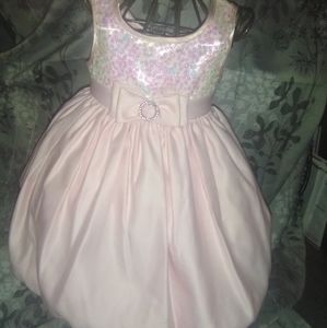Princess Faith's Little Pink  Bubble Dress.